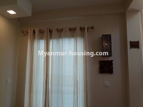 Myanmar real estate - for rent property - No.4187 - Serviced room for rent in Golden Valley, Bahan! - another bedroom