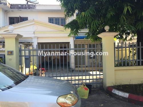 Myanmar real estate - for rent property - No.4188 - Landed house for rent in Pan Hlaing Housing, Sanchaung! - house view