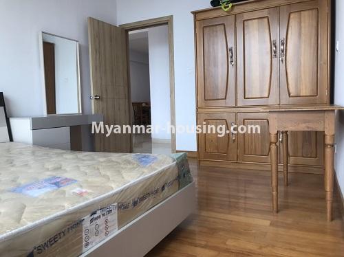 Myanmar real estate - for rent property - No.4190 - Hilltop Vista condo room for rent in Ahlone! - another master bedroom