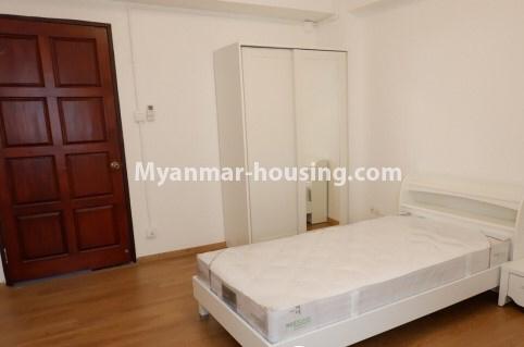 Myanmar real estate - for rent property - No.4191 - River View Point Condo room for rent in Ahlone! - another single bedroom