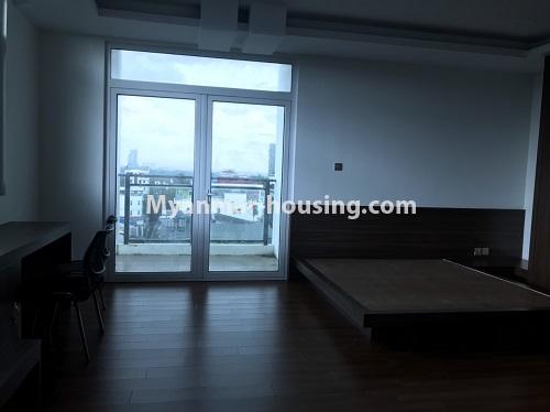 Myanmar real estate - for rent property - No.4193 - Condo room for rent in Yankin! - another single bedroom
