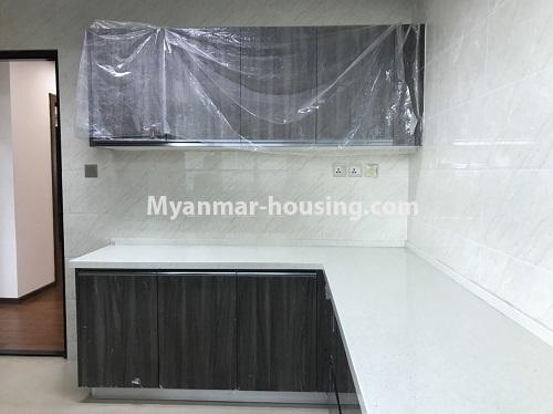 缅甸房地产 - 出租物件 - No.4193 - Condo room for rent in Yankin! - kitchen