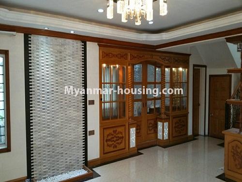 缅甸房地产 - 出租物件 - No.4194 - A nice villa for rent in Hlaing! - inside view