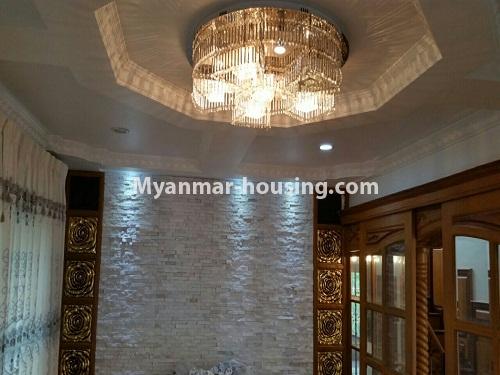 Myanmar real estate - for rent property - No.4194 - A nice villa for rent in Hlaing! - inside view