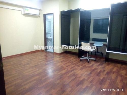 Myanmar real estate - for rent property - No.4195 - New condo room for rent in Botahtaung! - one master bedroom