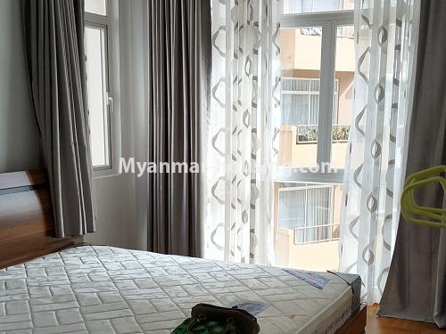 ミャンマー不動産 - 賃貸物件 - No.4196 - Star City condo room for rent in Thanlyin! - master bedroom