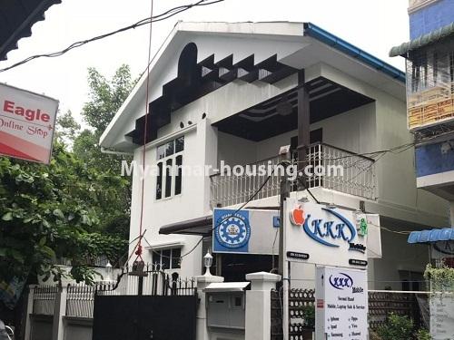 Myanmar real estate - for rent property - No.4198 - House for rent near Hledan Junction! - house view