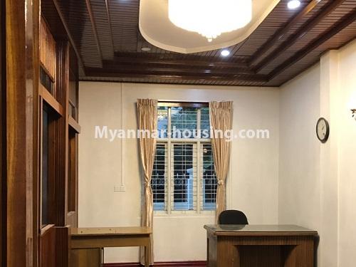 Myanmar real estate - for rent property - No.4198 - House for rent near Hledan Junction! - room view
