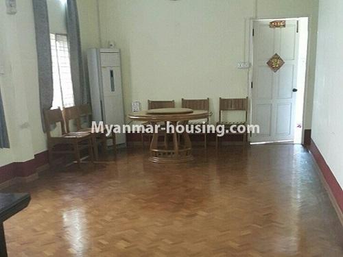Myanmar real estate - for rent property - No.4200 - Landed house for rent in Kamaryut. - inside view