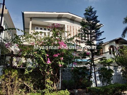 Myanmar real estate - for rent property - No.4203 - Landed house for rent in Insein! - house view