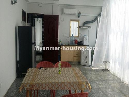 Myanmar real estate - for rent property - No.4210 - Nice penthouse for rent in Downtown. - kitchen
