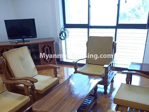 မြန်မာအိမ်ခြံမြေ - ငှားရန် property - No.4212 - ၉ မိုင် Ocean ကွန်ဒိုတွင် အခန်းငှားရန် ရှိသည်။  - living room
