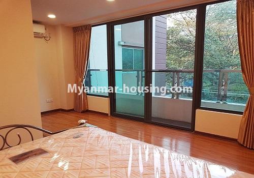 Myanmar real estate - for rent property - No.4215 - Condo room for rent in Sa mone Street, Dagon! - master bedroom
