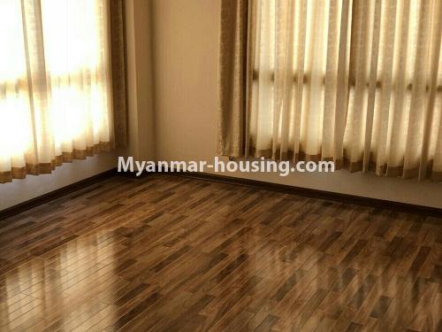 Myanmar real estate - for rent property - No.4217 - Condo room for rent in Hlaing! - master bedroom view