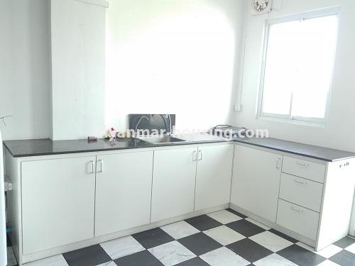 缅甸房地产 - 出租物件 - No.4219 - New Condo Penthouse for rent in Hlaing! - kitchen view