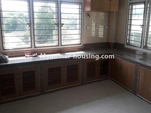 Myanmar real estate - for rent property - No.4220 - Condo room for rent near Myaynigone, Sanchaung! - kitchen 