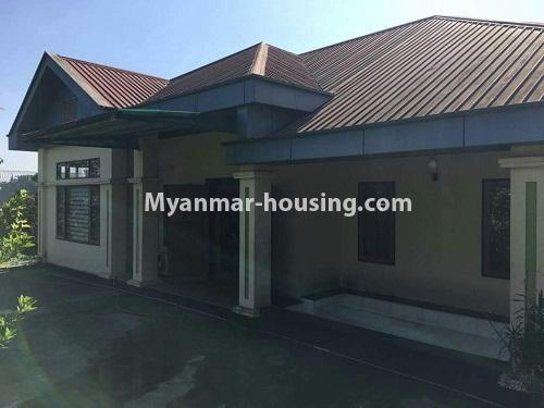 ミャンマー不動産 - 賃貸物件 - No.4221 - Landed house for rent in F.M.I, Hlaing Thar Yar - house view