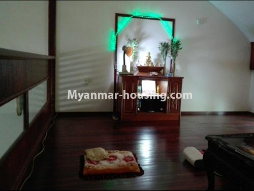 မြန်မာအိမ်ခြံမြေ - ငှားရန် property - No.4221 - လှိုင်သာယာ၊ F.M.I တွင် လုံးချင်းငှားရန်ရှိသည်။ - bedroom view