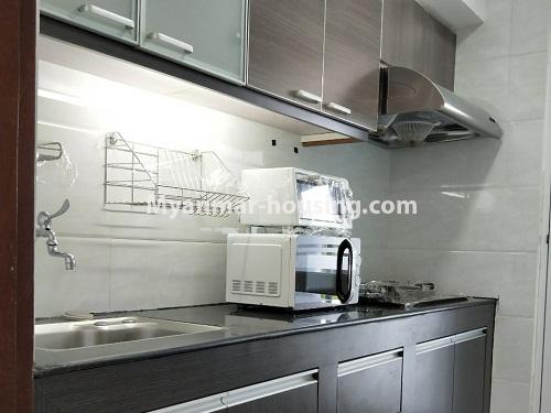 Myanmar real estate - for rent property - No.4224 - Condo room for rent in Tarmway! - kitchen view