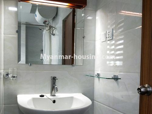 Myanmar real estate - for rent property - No.4224 - Condo room for rent in Tarmway! - compound bathroom