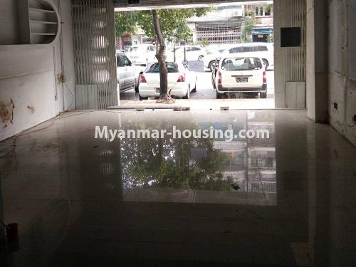 Myanmar real estate - for rent property - No.4225 - Ground floor for office or training class in Lanmadaw! - inside view