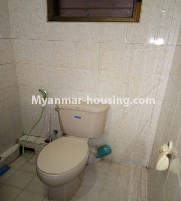 Myanmar real estate - for rent property - No.4226 - Condo room for rent in University Yeik Mon Condo, Bahan! - compound bathroom