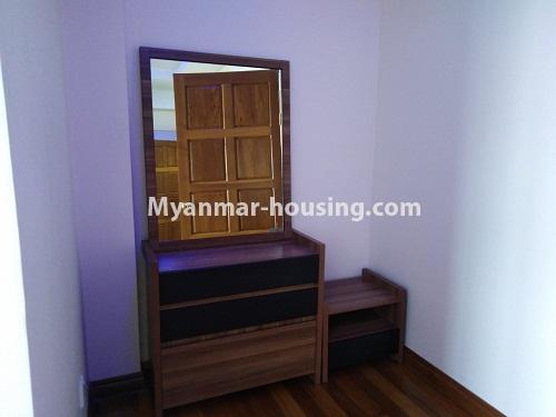 Myanmar real estate - for rent property - No.4227 - Nice condo room for rent in Ahlone! - dressing table 