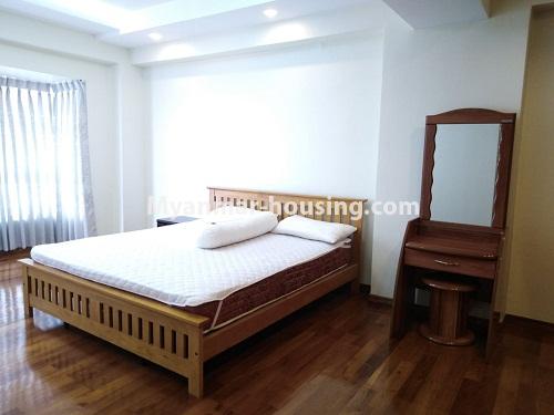 Myanmar real estate - for rent property - No.4228 - Nice condo room for rent in Ahlone! - master bedroom 2