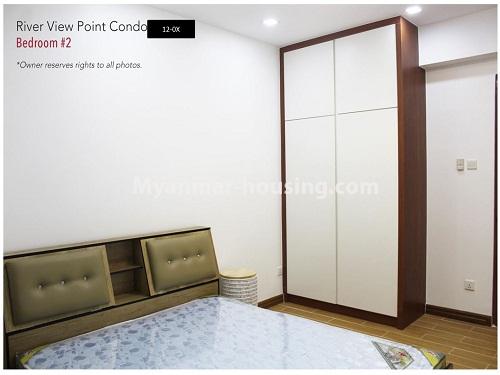 ミャンマー不動産 - 賃貸物件 - No.4229 - High floor condo room with nice view for rent in Ahlone! - another single bedroom view