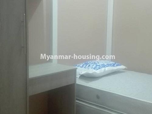 မြန်မာအိမ်ခြံမြေ - ငှားရန် property - No.4230 - ရန်ကုန်မြို့လည်ခေါင်တွင် ကွန်ဒိုခန်းအသစ် ငှားရန်ရှိသည်။single bedroom view