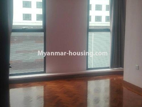 Myanmar real estate - for rent property - No.4231 - New condo Room for rent in the heart of Yangon! - another bedroom view