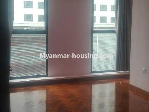 缅甸房地产 - 出租物件 - No.4231 - New condo Room for rent in the heart of Yangon! - another bedroom view