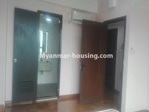 Myanmar real estate - for rent property - No.4231 - New condo Room for rent in the heart of Yangon! - compound bathroom