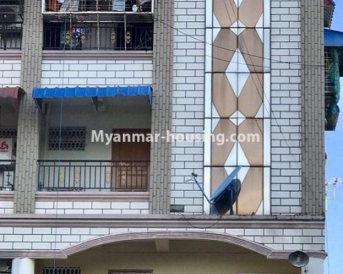 မြန်မာအိမ်ခြံမြေ - ငှားရန် property - No.4235 - ရန်ကင်း ကျောက်ကုန်းတွင် တိုက်ခန်းငှားရန်ရှိသည်။building view