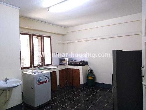 缅甸房地产 - 出租物件 - No.4237 - Apartment for rent in Bahan! - kitchen view