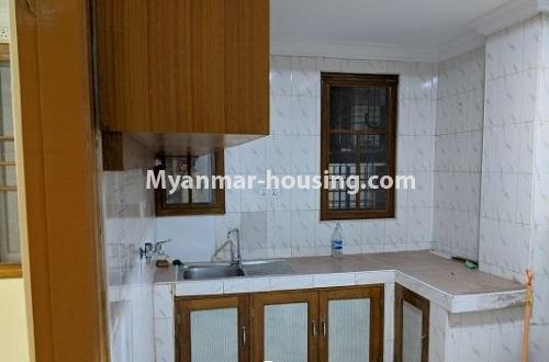 Myanmar real estate - for rent property - No.4239 - E condo room for rent in Dagon! - kitchen view