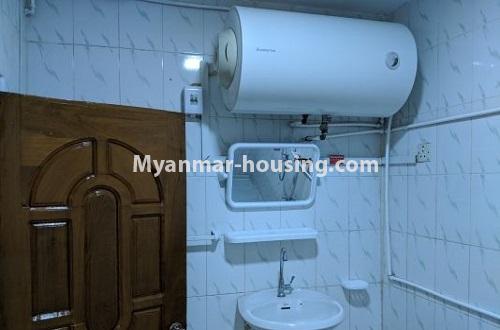Myanmar real estate - for rent property - No.4239 - E condo room for rent in Dagon! - bathroom room