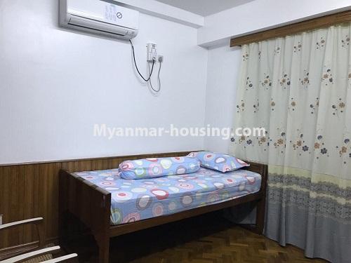 မြန်မာအိမ်ခြံမြေ - ငှားရန် property - No.4241 - ပြည်လမ်းစိန်ဂေဟာတွင် ကွန်ဒိုခန်းငှားရန်ရှိသည်။ single bedroom view