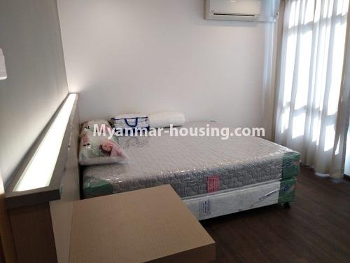 Myanmar real estate - for rent property - No.4242 - New condo room for rent on Parami Road. - another master bedroom view