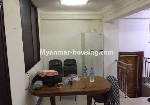 မြန်မာအိမ်ခြံမြေ - ငှားရန် property - No.4243 - ဗိုလ်တစ်ထောင်တွင် ကွန်ဒိုခန်း ငှားရန်ရှိသည်။ dining area view