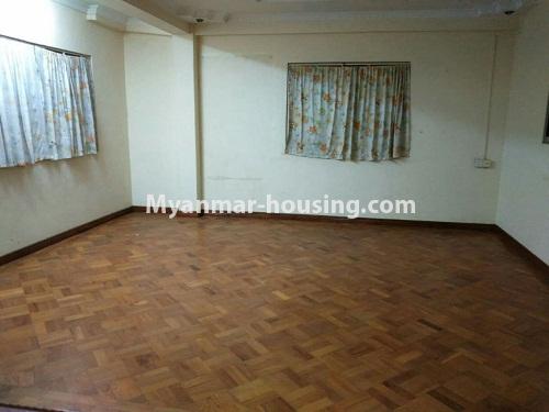 Myanmar real estate - for rent property - No.4244 - 12.	Apartment for rent in Sanchanung! - living room area