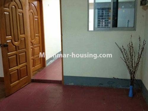 Myanmar real estate - for rent property - No.4244 - 12.	Apartment for rent in Sanchanung! - main door view