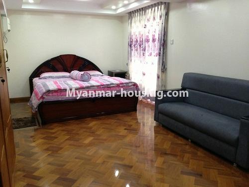 ミャンマー不動産 - 賃貸物件 - No.4249 - Condo room for rent in White Cloud Condo Township. - one master bedroom