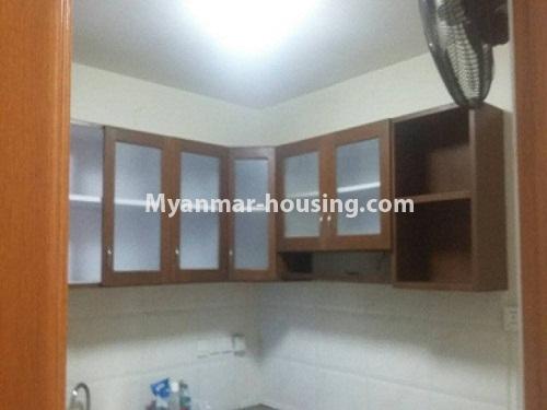 Myanmar real estate - for rent property - No.4253 - Classic Strand Condo Room for rent in Downtown. - kitchen