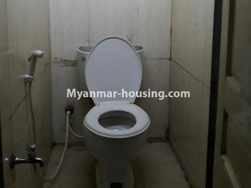 Myanmar real estate - for rent property - No.4259 - Apartment for rent in Sanchaung! - toilet