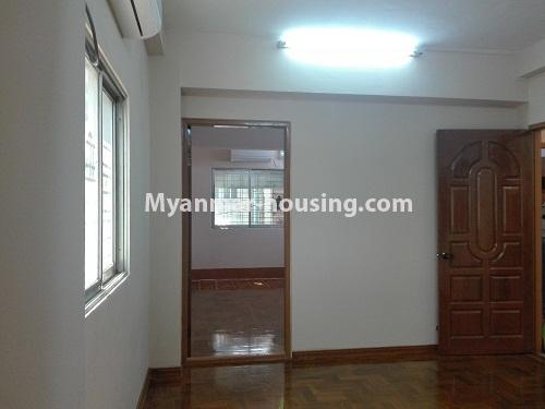 Myanmar real estate - for rent property - No.4262 - Condo room for rent in Botahtaung! - master bedroom view