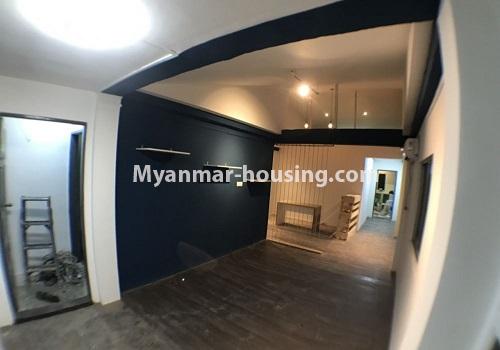 Myanmar real estate - for rent property - No.4264 - One bedroom apartment for rent in Kamaryut! - another view of living room