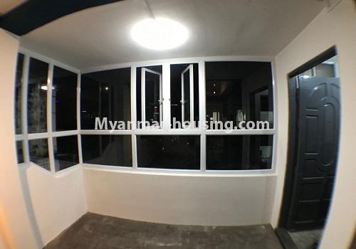 Myanmar real estate - for rent property - No.4264 - One bedroom apartment for rent in Kamaryut! - bedroom view