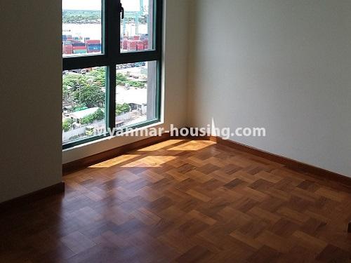 ミャンマー不動産 - 賃貸物件 - No.4265 - Condo room for rent in Paragon Residence in Ahlone! - one bedroom view