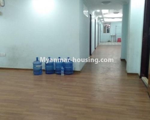 Myanmar real estate - for rent property - No.4267 - Condo room for rent in Kamaryut! - living room area